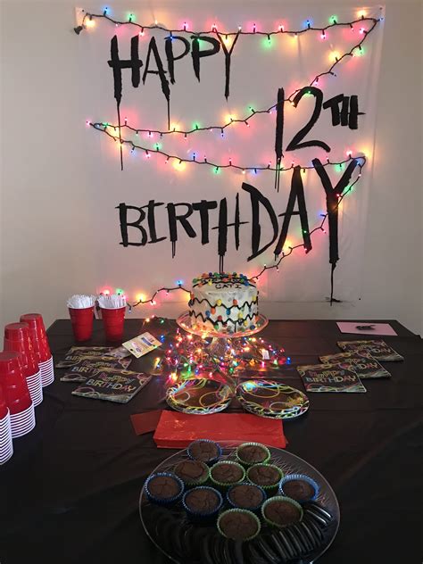 11 Stranger Things Themed Party Ideas For Your Birthday Stranger Things Halloween Party