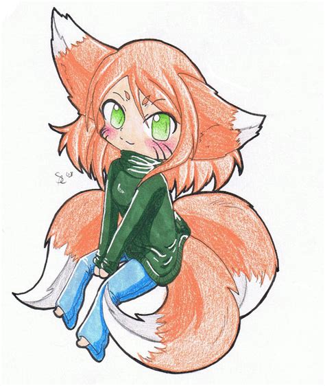 Fox Chibi By Lunacarmen On Deviantart