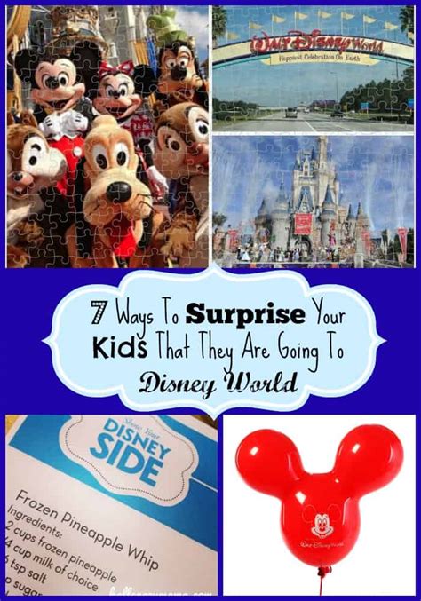 7 Ways To Surprise Your Kids That They Are Going To Disney World Half