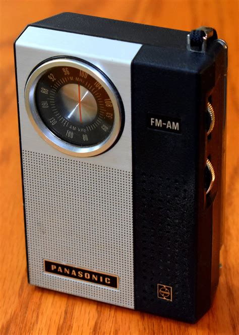 Vintage Panasonic Transistor Radio The Columbus Model Rf 511 Am Fm