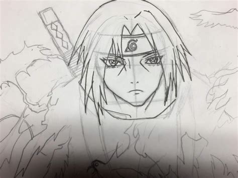 Itachi Uchiha Drawing Anime Amino