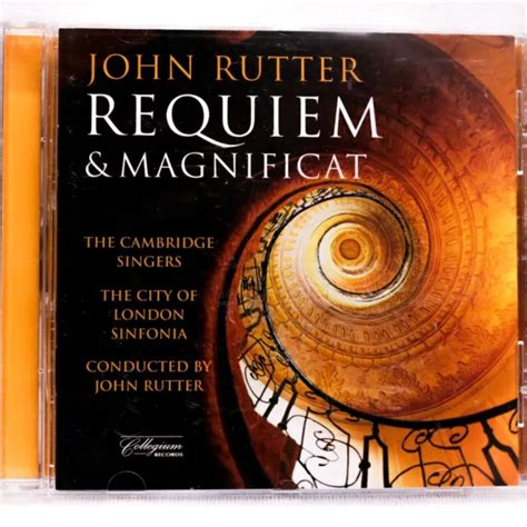 John Rutter Requiem And Magnificat Cd Collegium 333 Picclick