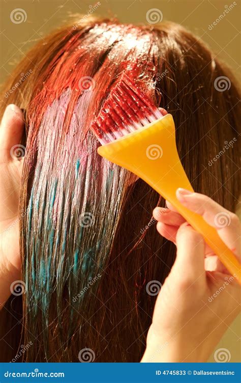 Hair Coloring Royalty Free Stock Photo 15655257