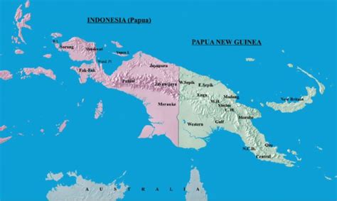 Isla De Nueva Guinea La Guía De Geografía