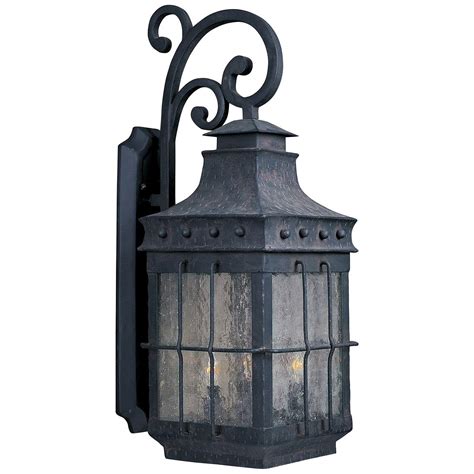 Maxim Nantucket 32 High Country Forge Outdoor Wall Light 37100