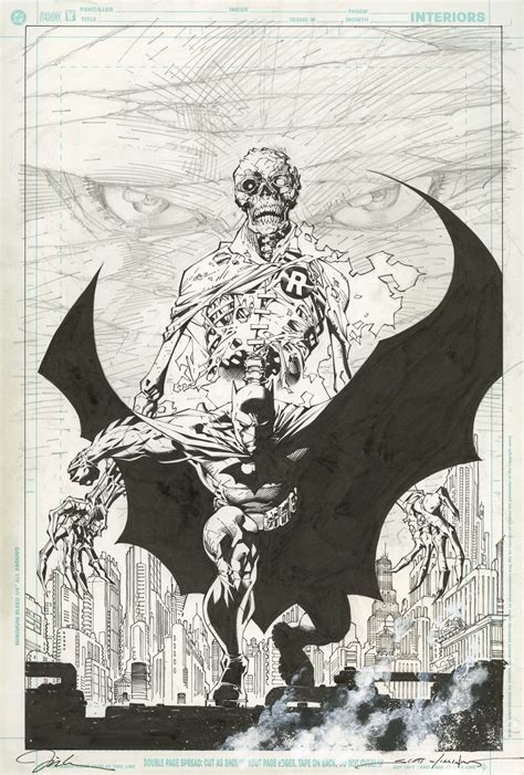 Jim Lee Artwork Comic Book Art Style Batman Art Comic Art