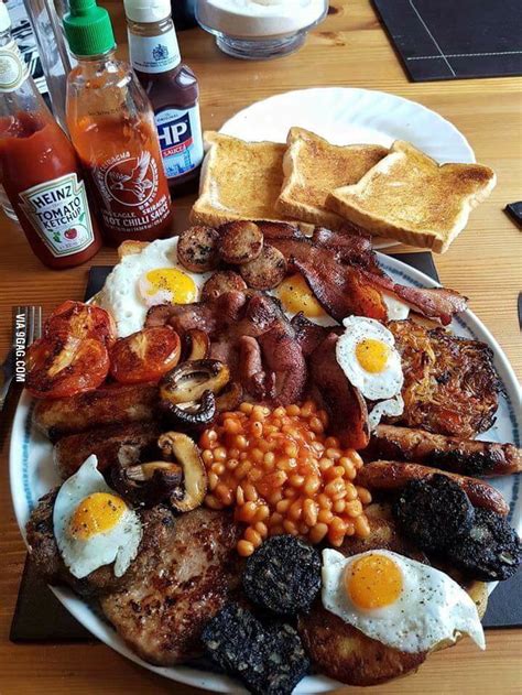 Fullest Of Full English Breakfasts Im Hungry Now 9gag