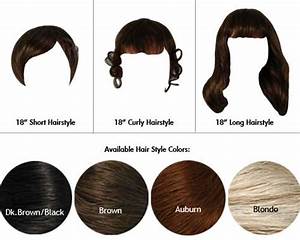 Wigs Color Chart Not Just Dolls