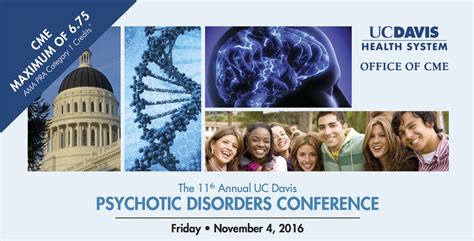 Upcoming Talk For The 11th Annual Uc Davis Psychotic Disorders