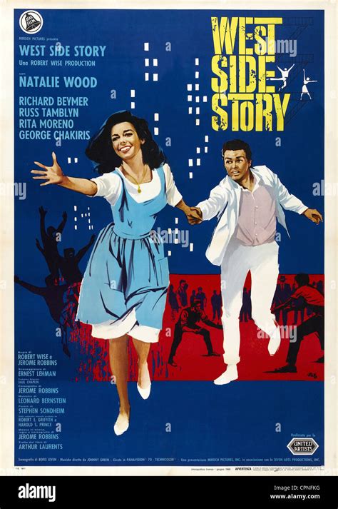 West Side Story Movie Poster Banque De Photographies Et Dimages à