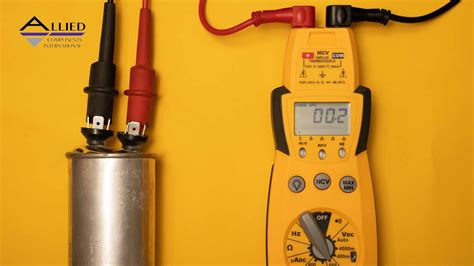 How To Test A Capacitor Using A Multimeter An Ohm Meter And A Volt Meter