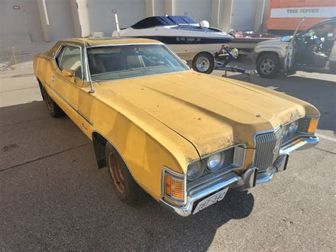 1st Generation 2 Door 1971 Mercury Cougar Xr7 With Sunroof No