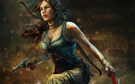 Lara Croft Action Adventure Tomb Raider Platform Fantasy Girl Girls Warrior