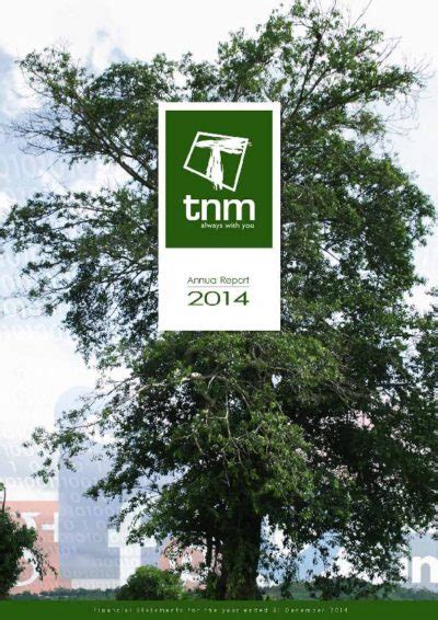 Telekom Networks Malawi Plc Tnm 2014 Annual Report