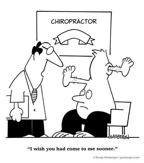 Chiropractic Funny Cartoons