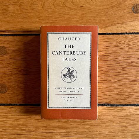 The Canterbury Tales By Chaucer Penguin Classics 1953 Etsy