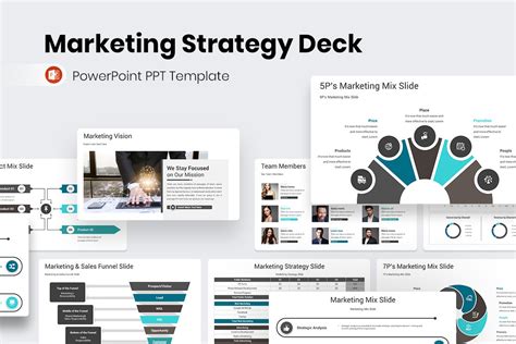 Marketing Strategy Deck Powerpoint Template Nulivo Market
