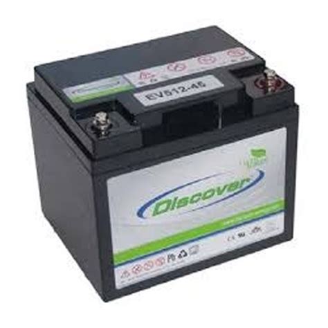 Discover Agm Ev Traction Dry Cell Battery Ev512a 45 12v 50ah