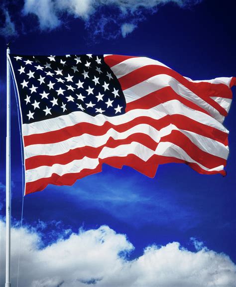 Flag Of The United States Of America Photograph By Vintage Images