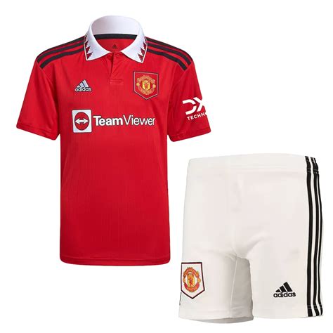 Manchester United Home Kit 202223 Red Kids The World Jerseys