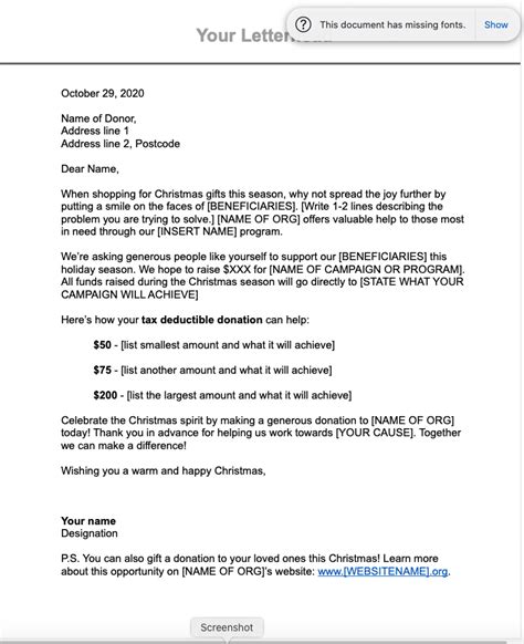 Toy Donation Request Letter Wow Blog