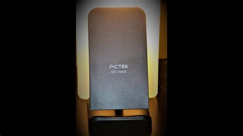 Review Pictek Fast Charge Wireless Phone Charger Youtube