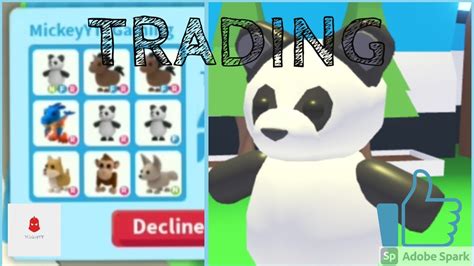 What People Trade For A Neon Fly Ride Panda Adopt Me Trading