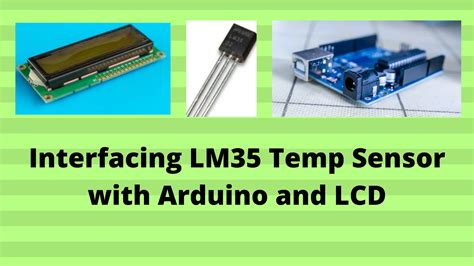 Lm35 Temperature Sensor Interfacing With Arduino Code Sritu Hobby Vrogue