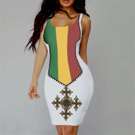 Ethiopian Dress Habesha Dress Habesha Kemis Habesha Libs Rastafarian Dress Tanayitu Dress