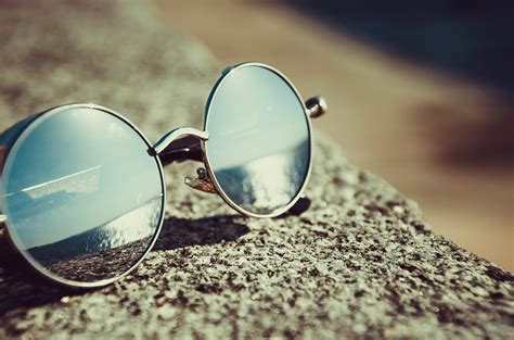 Wallpaper White Sunglasses Glasses Reflection Blue Sun Fashion Accessory Vision Care