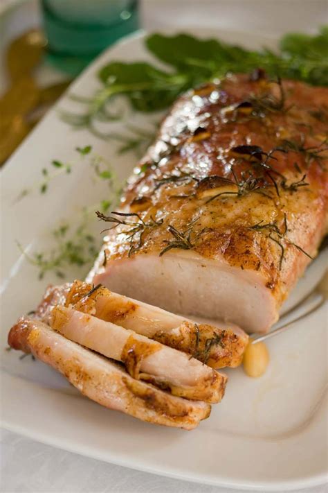 This recipe for pork is great. Roast Pork Loin Recipe - Spry Living