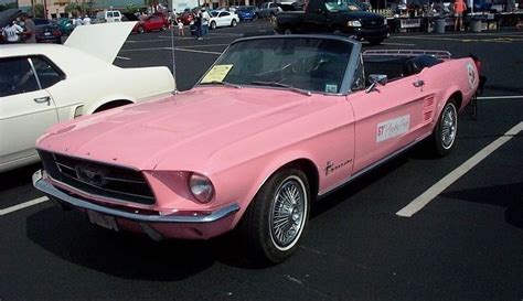 Playboy Pink 1967 Ford Mustang Convertible