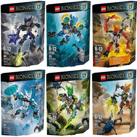 The Brick Castle Lego Full Set Of Bionicle Protectors Giveaway