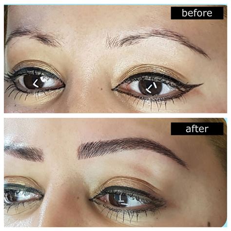 3d Eyebrow Feathering In Birmingham By Designing Faces