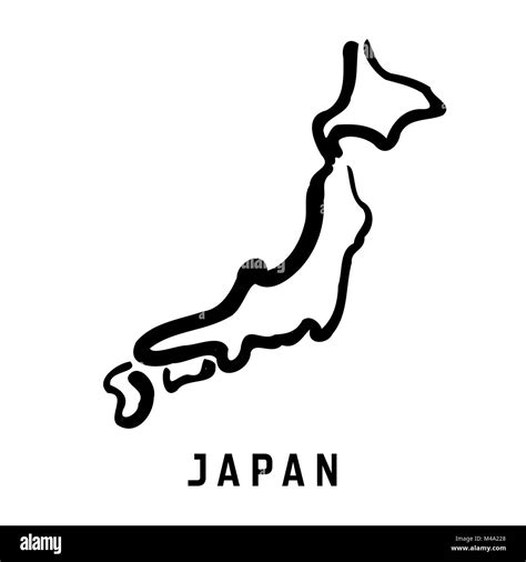 Japan Outline Map Images