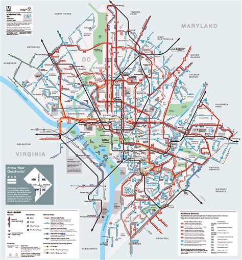 Dc Va Metro Map