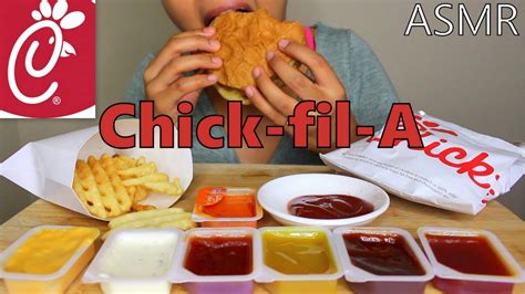 Marinate for at least 30 minutes. ASMR: Chick-fil-A Chicken Sandwich *Eating Sounds* - YouTube