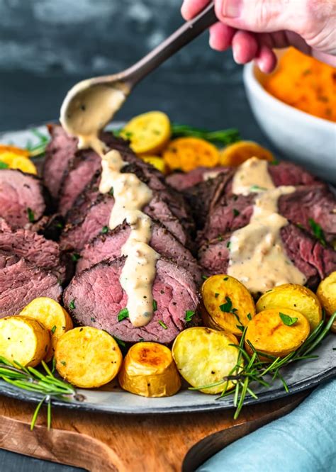 What i like to do is warm an oven to 170 and place the steaks into the oven on a rack with plen. Sauce For Beef Tenderloin - Beef Tenderloin with Pepper Sauce Recipe - The Birthday Dinner ...