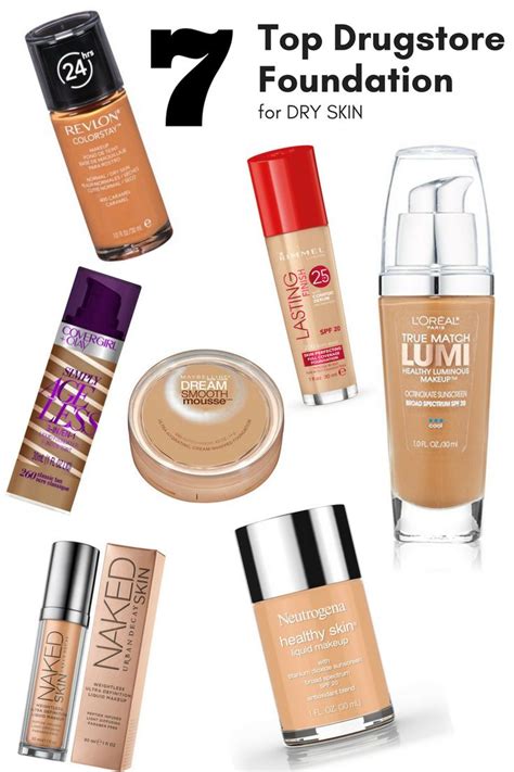 Top 7 Drugstore Foundation For Dry Skin Beauty That Walks