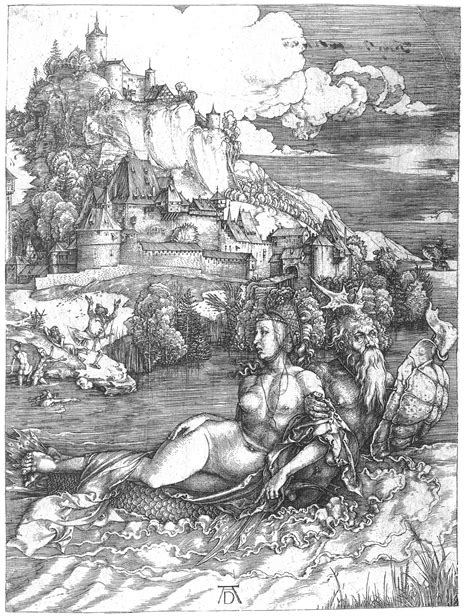 Albrecht Dürer Das Meerwunder Städtisches Graphik Kabinett Backnang