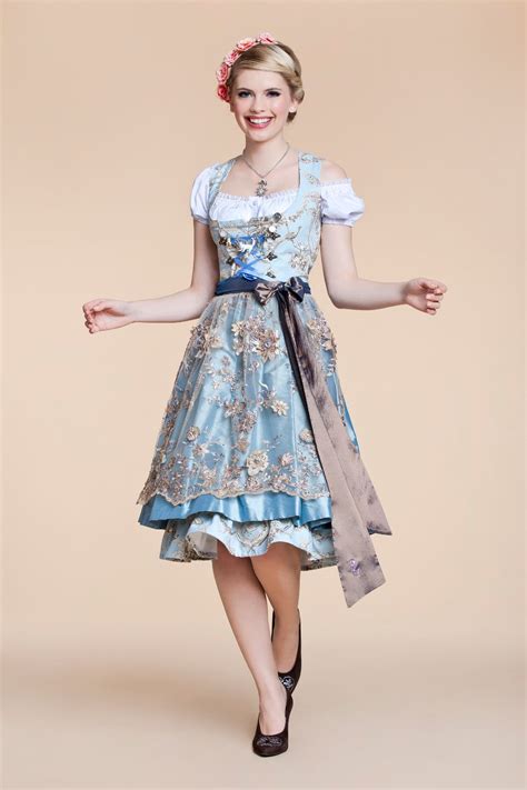 Angermaier Dirndl 2014 German Traditional Dress Clothing Dirndl