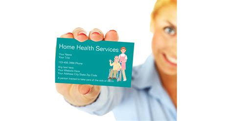 Home Health Nurse Business Cards Zazzle