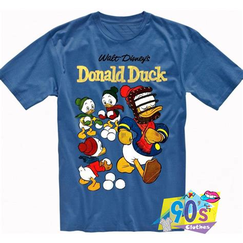 Donald Duck Disney Cartoon T Shirt On Sale 90sclothes