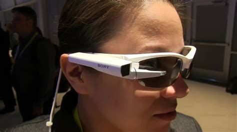 Unser Hands On Zu Sonys Datenbrille Smart Eyeglass Attach