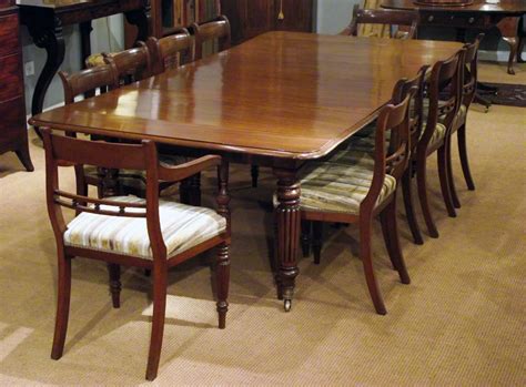 Antique Mahogany Extending Dining Table Seating 10 To 12 Antique