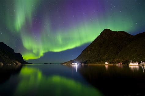 Noruega Bajo El Manto Mágico De Las Auroras Boreales Foto 1