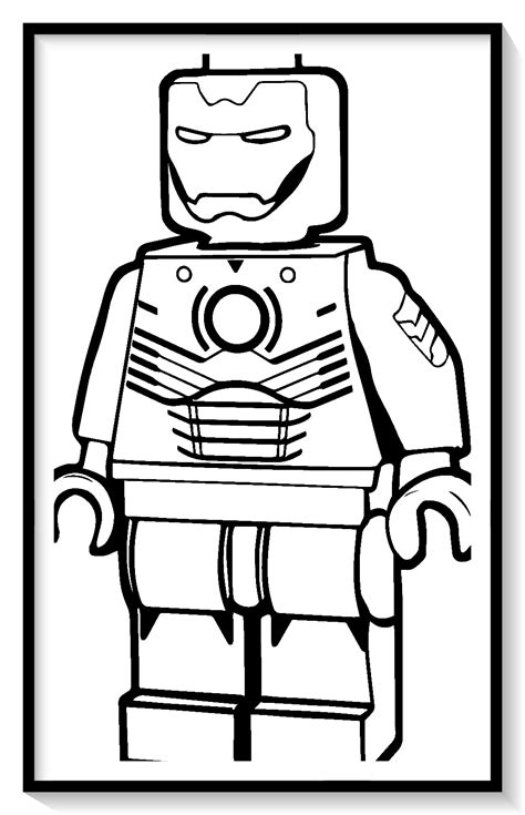 Iron Man Dibujo Para Colorear Para Ni Os Dibujo Im Genes