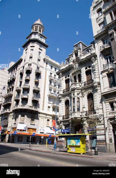 Downtown Montevideo Uruguay Stock Photo Alamy