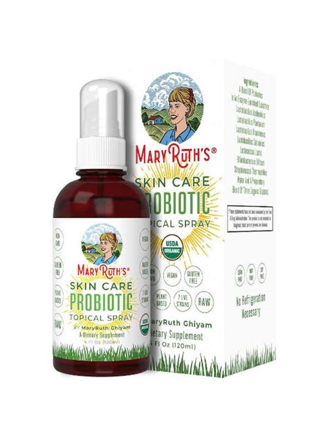Mary Ruths Skin Care Topical Probiotic Spray 4oz Edamama