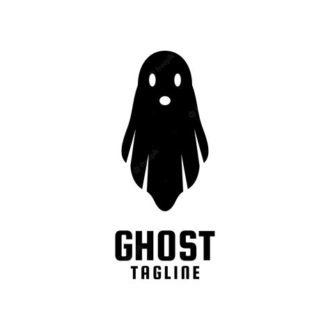 Premium Vector Ghost Logo Design Vector Silhouette